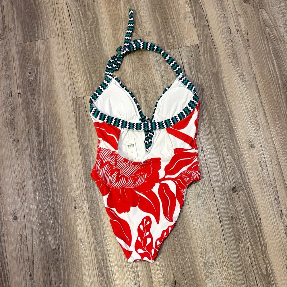 Celandine x Grace Gillespie Marcela Plunge One-Piece NWT M Anthro - Picture 8 of 14